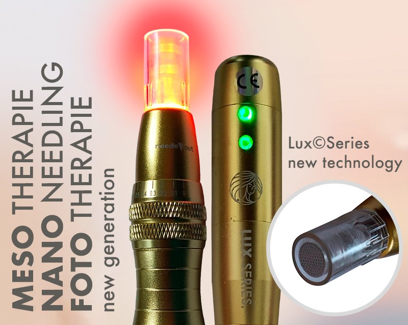 Mesotherapie Nano Needling Gerät mit Led - Foto Therapie Serie „LUX“®
